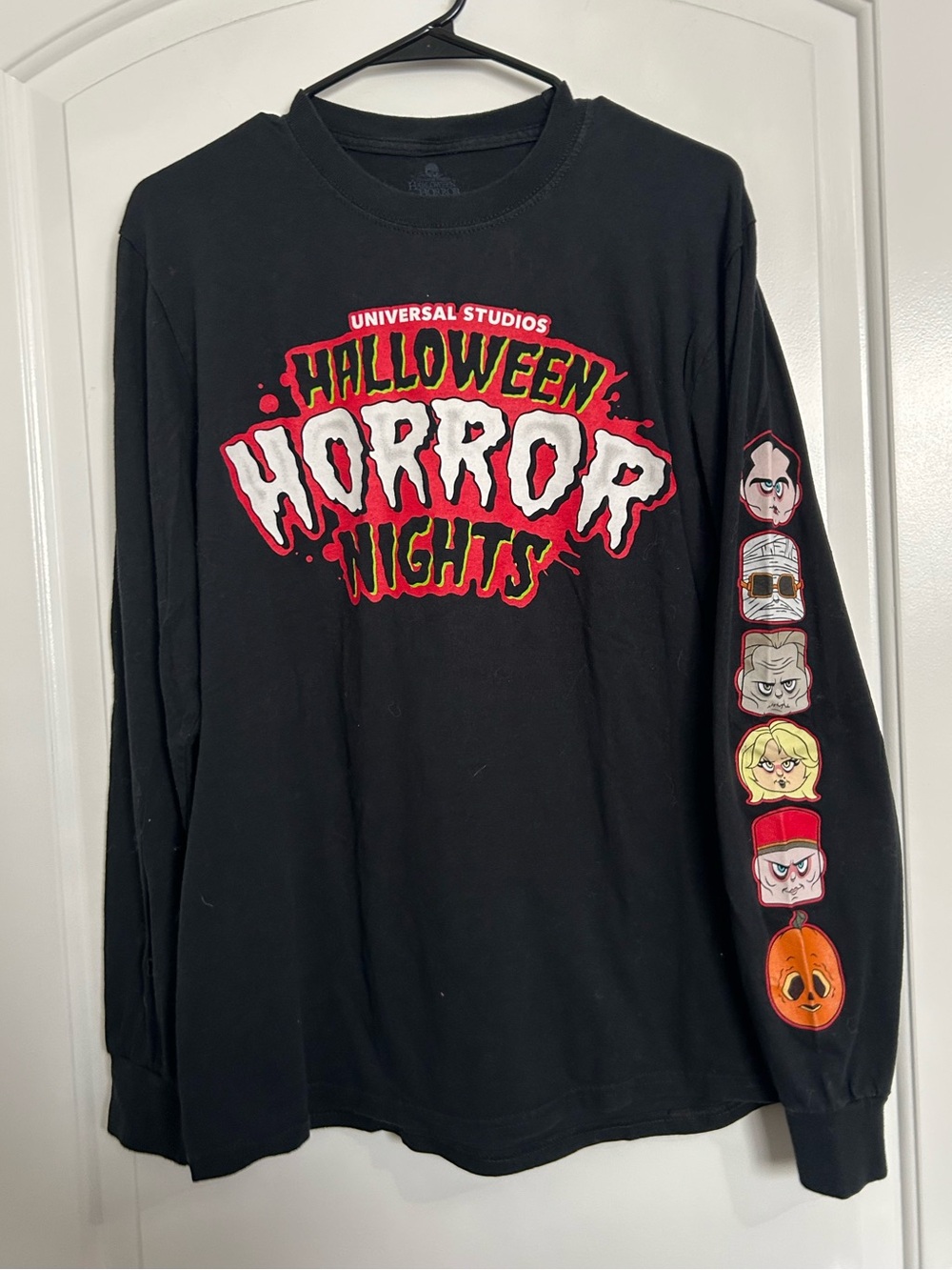 Universal Studios Halloween Horror Nights Screamers Long-Sleeve Tee size M